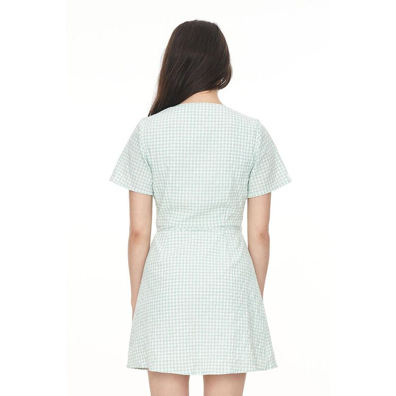 Huffer Catalina Wrap Mini Dress image number 1